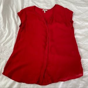 Women's Red Blouse